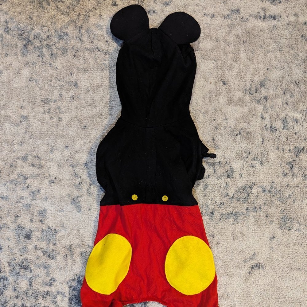 Costume for Dogs - Mickey Costume for Medium Dogs Size 5 Weight 15-20lbs NEW